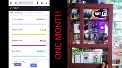 1 week income ng Piso wifi .